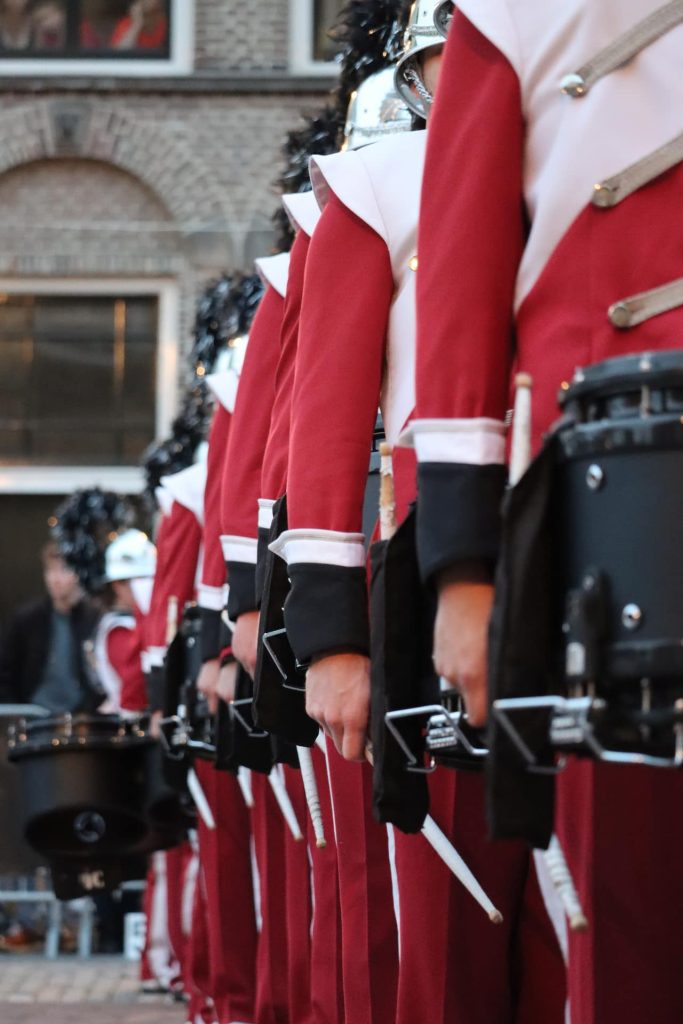 Drumline In Rij